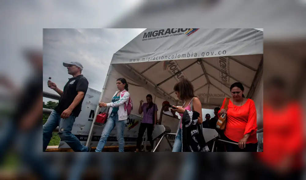 Crisis en Venezuela: 50 mil venezolanos han llegado a Colombia