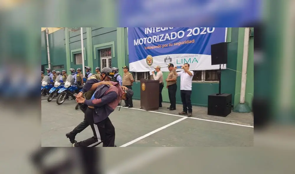 Municipalidad de Lima y PNP presentan iniciativa que combatirá la delincuencia en la capital
