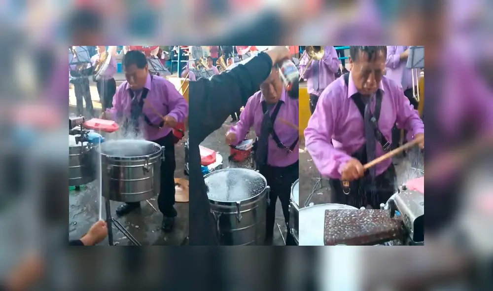 Facebook viral: rocían cerveza a músico peruano y este tiene increíble reacción que impacta en redes