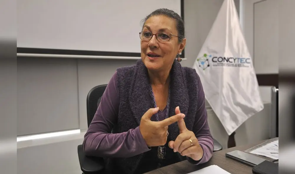 Fabiola León-Velarde es presidenta de Concytec desde el 2017.