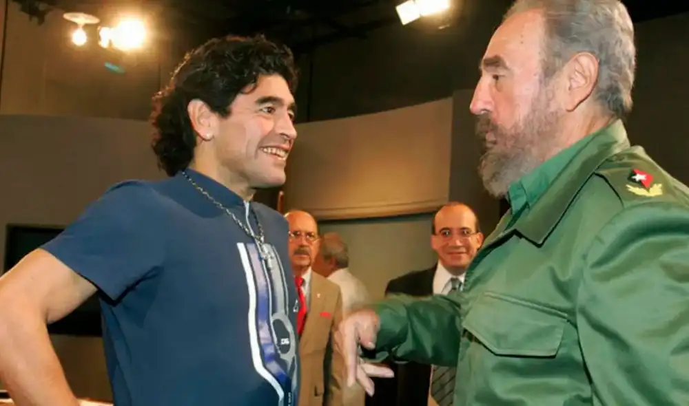 En el caso de Castro, falleció en 2016 (con 90 años), y Maradona se fue este 2020 (con 60), cuatro años más tarde. Foto: Twitter En el caso de Castro, falleció en 2016 (con 90 años), y Maradona se fue este 2020 (con 60), cuatro años más tarde. Foto: Twitter