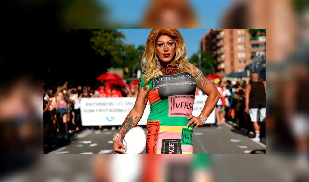 España. Marcha del Orgullo LGBT en Barcelona. Foto: AFP. España. Marcha del Orgullo LGBT en Barcelona. Foto: AFP.