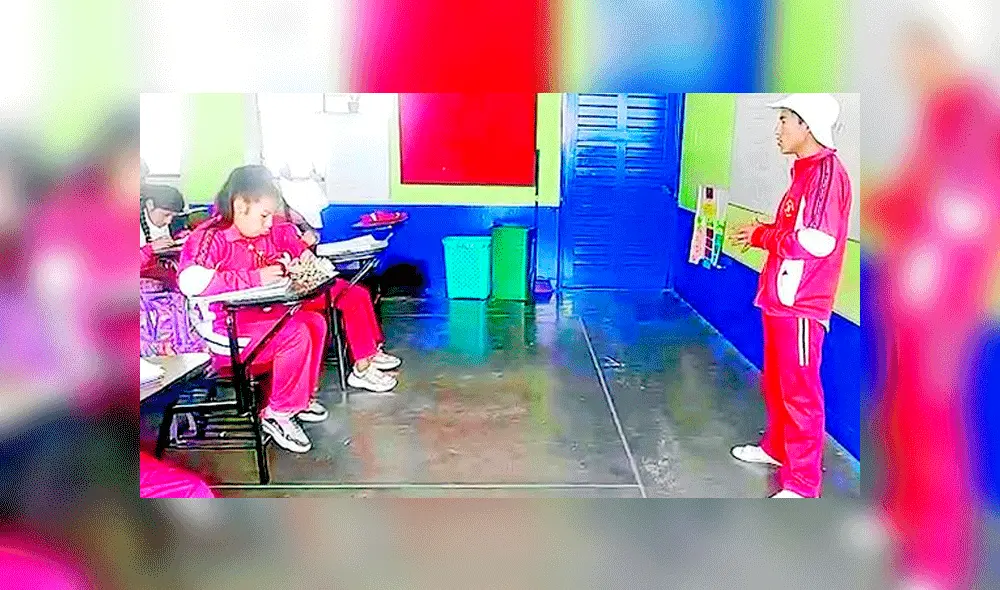 Escolares de Huancayo venden polladas para pagar examen de admisión. Foto: difusión