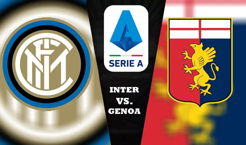Inter vs. Genoa por la Serie A. | Foto: Composición GLR
