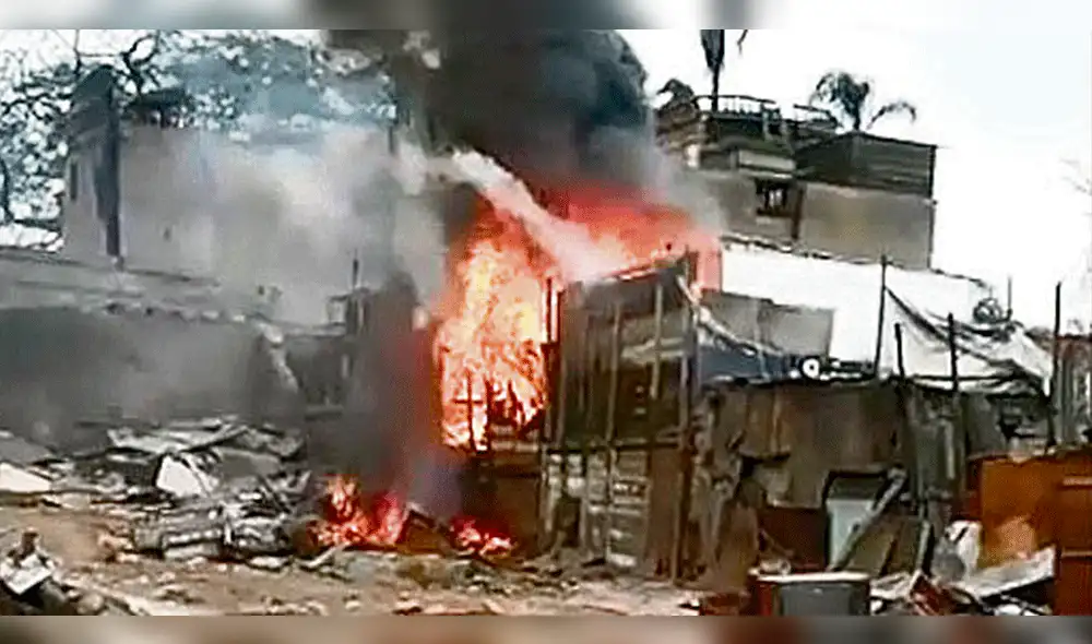 Muere hombre que intentó rescatar a sus hijos del incendio en Cercado