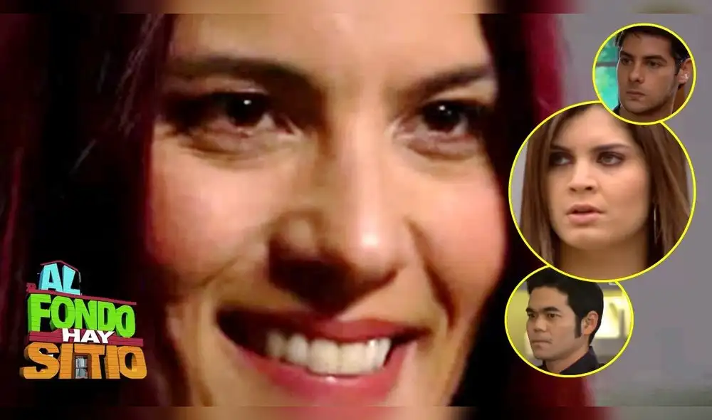 "Al fondo hay sitio" cerró su temporada 9 con el regreso de Úrsula Boza como Claudia Llanos, la 'Mirada de tiburón'. Foto: composición LR/América TV "Al fondo hay sitio" cerró su temporada 9 con el regreso de Úrsula Boza como Claudia Llanos, la 'Mirada de tiburón'. Foto: composición LR/América TV