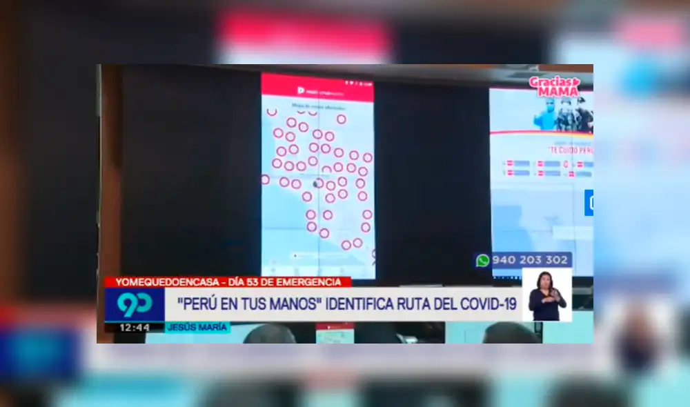 Actualizan APP 'Perú en tus manos'. Foto: Captura Actualizan APP 'Perú en tus manos'. Foto: Captura