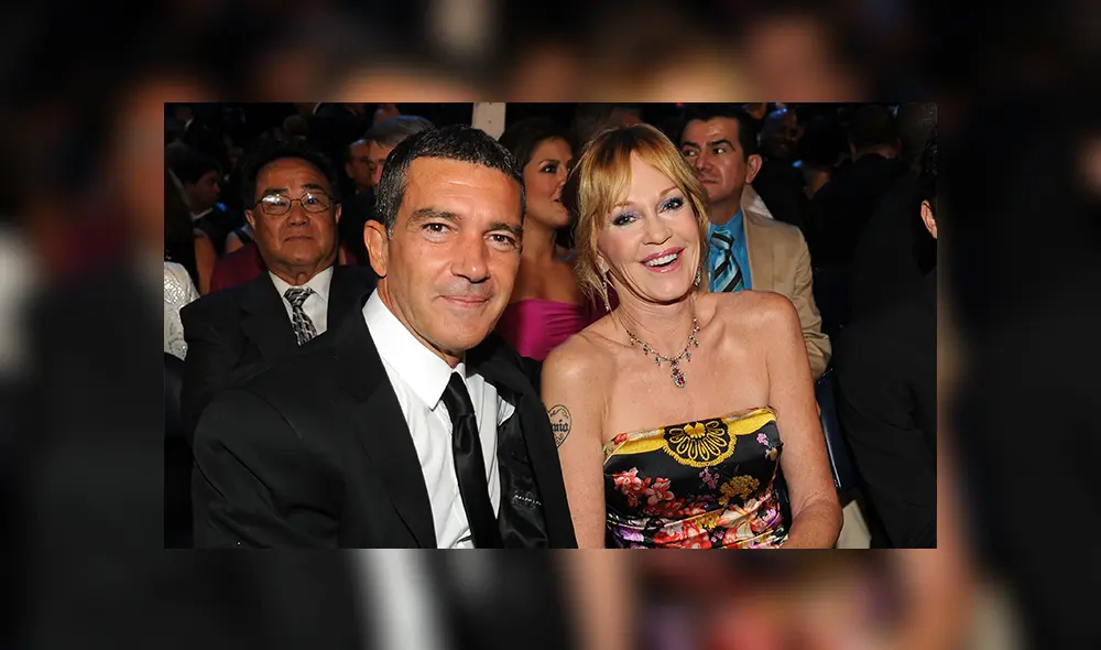 Melanie Griffith felicita a Antonio Banderas por nominación a los Premios Oscar