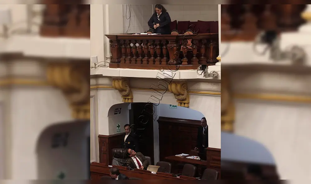 La ministra Fabiola Muñoz está presente en el Pleno del Congreso. Foto: Aldair Mejía La ministra Fabiola Muñoz está presente en el Pleno del Congreso. Foto: Aldair Mejía