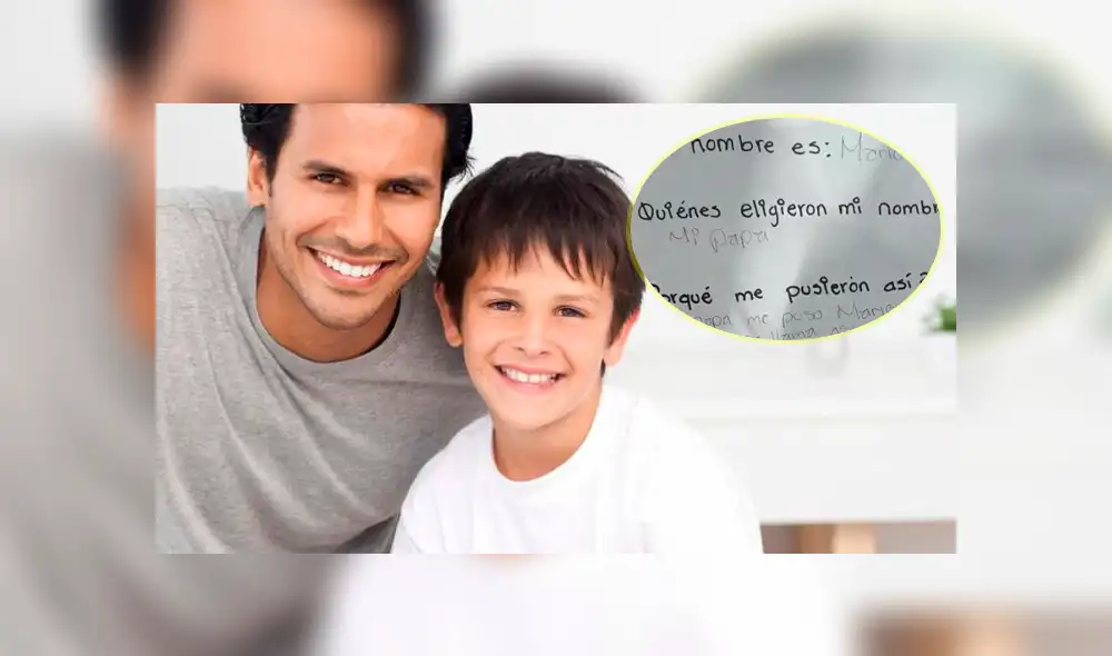 Facebook: Le preguntan a niño el 'origen' de su nombre y su respuesta genera polémica [FOTO]