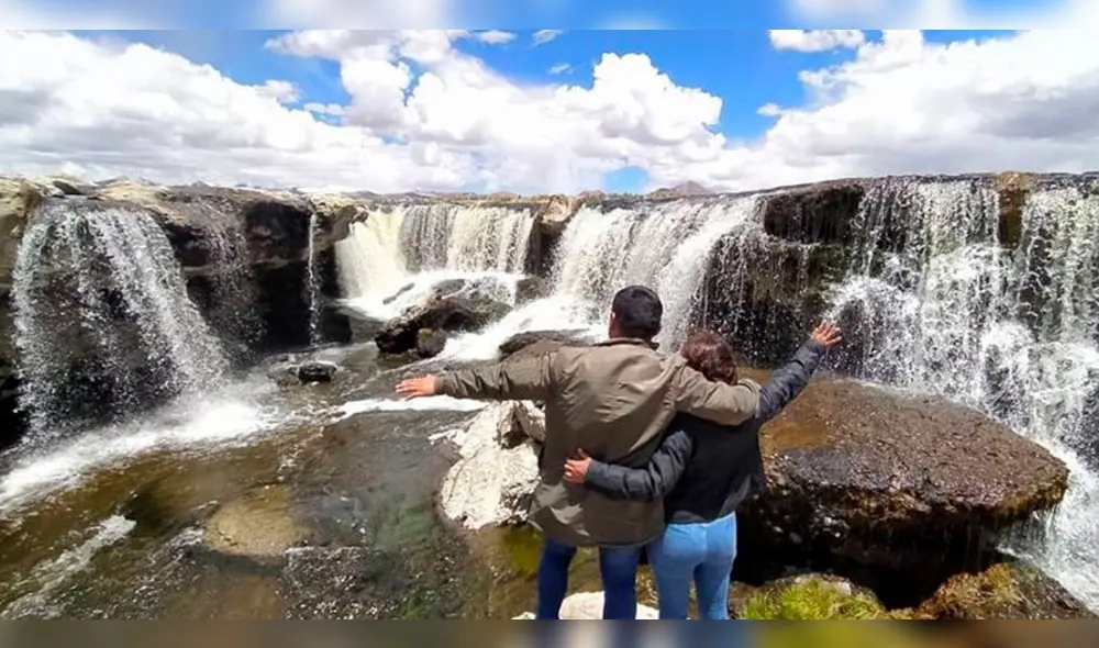 La belleza natural de las cataratas de Conchachiri.