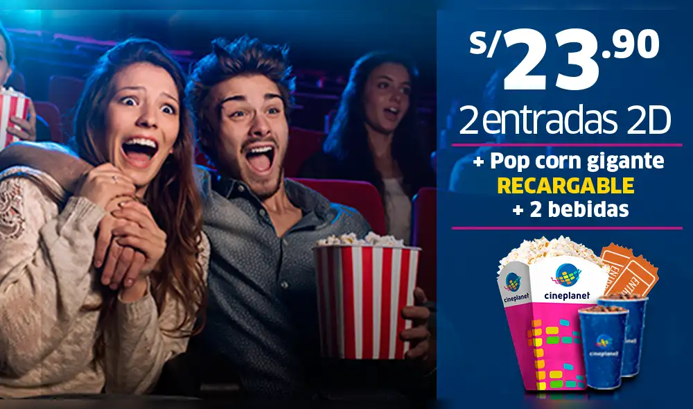 Cyber Days: Desde S/23.90 por 2 entradas + combo recargable promoción de Cuponidad [Stock limitado]