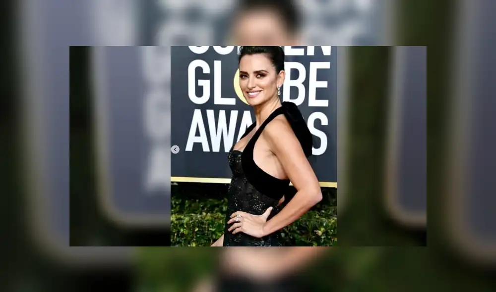 Golden Globes 2019: Penélope Cruz sorprendió a todos con escotado vestido durante la red carpet
