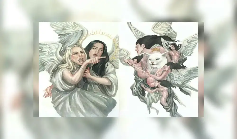 Desliza para disfrutar de todas las piezas que crearon los usuarios en Twitter inspirados en el famoso meme.