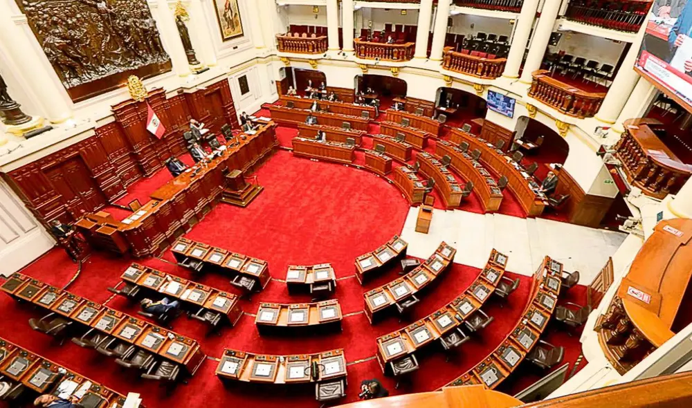 El Parlamento amplió por tercera vez la actual legislatura por temas pendientes. Foto: Congreso