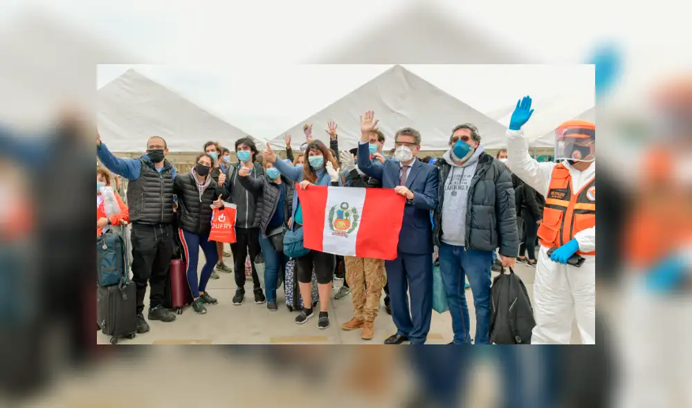 Cancillería del Perú logró repatriar a más peruanos. Foto: Cancillería del Perú. Cancillería del Perú logró repatriar a más peruanos. Foto: Cancillería del Perú.