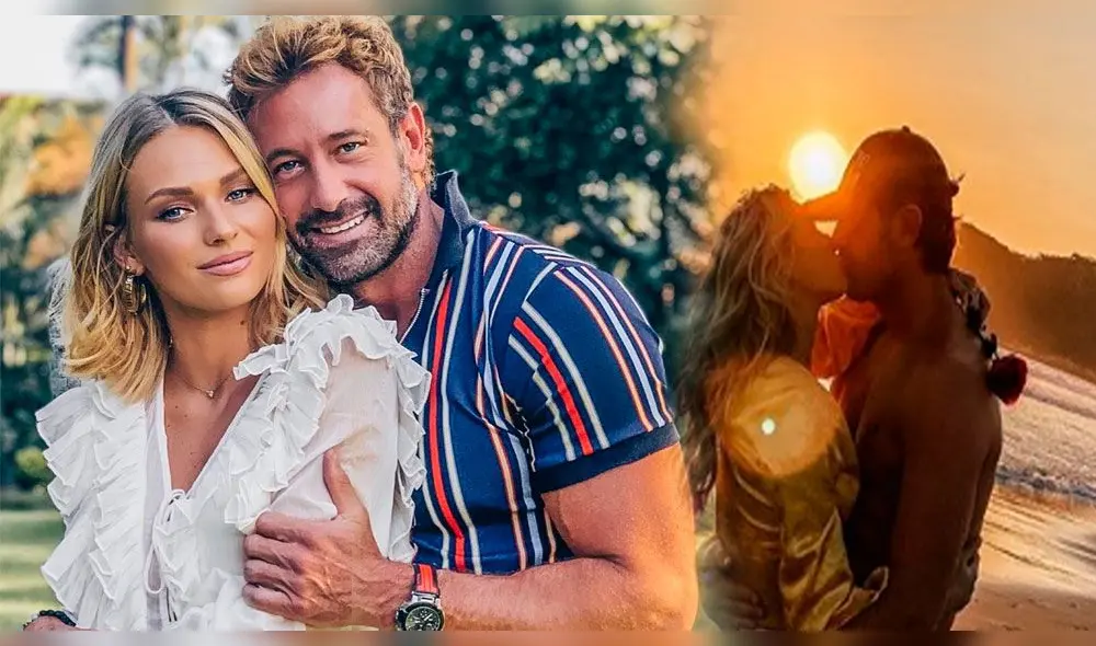 Gabriel Soto, Irina Baeva y Geraldine Bazán