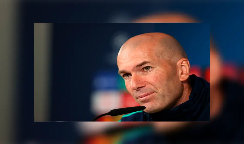 El DT del Real Madrid, Zinedine Zidane, ahora tendrá que buscar la manera de recupera la punta de LaLiga luego de la derrota de hoy. Foto: Difusión.