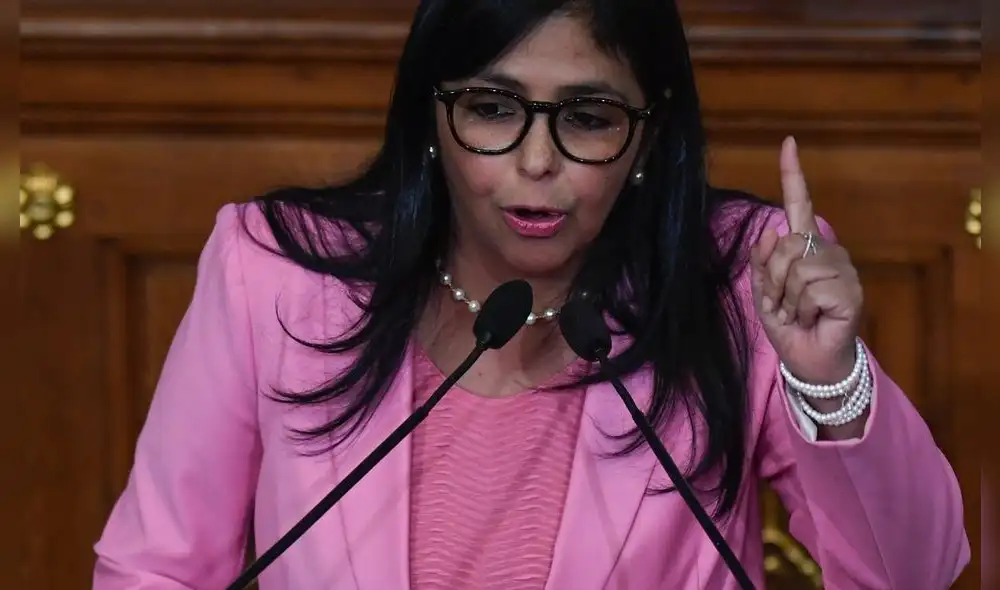 Conductor criticó a la vicepresidenta de Venezuela tras sus comentarios contra Juan Guaidó. Foto: AFP. Conductor criticó a la vicepresidenta de Venezuela tras sus comentarios contra Juan Guaidó. Foto: AFP.