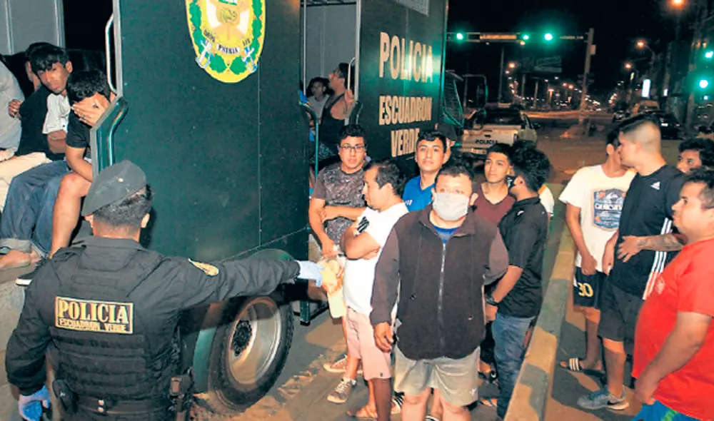 policia coronavirus detencion estado de emergencia cuarentena