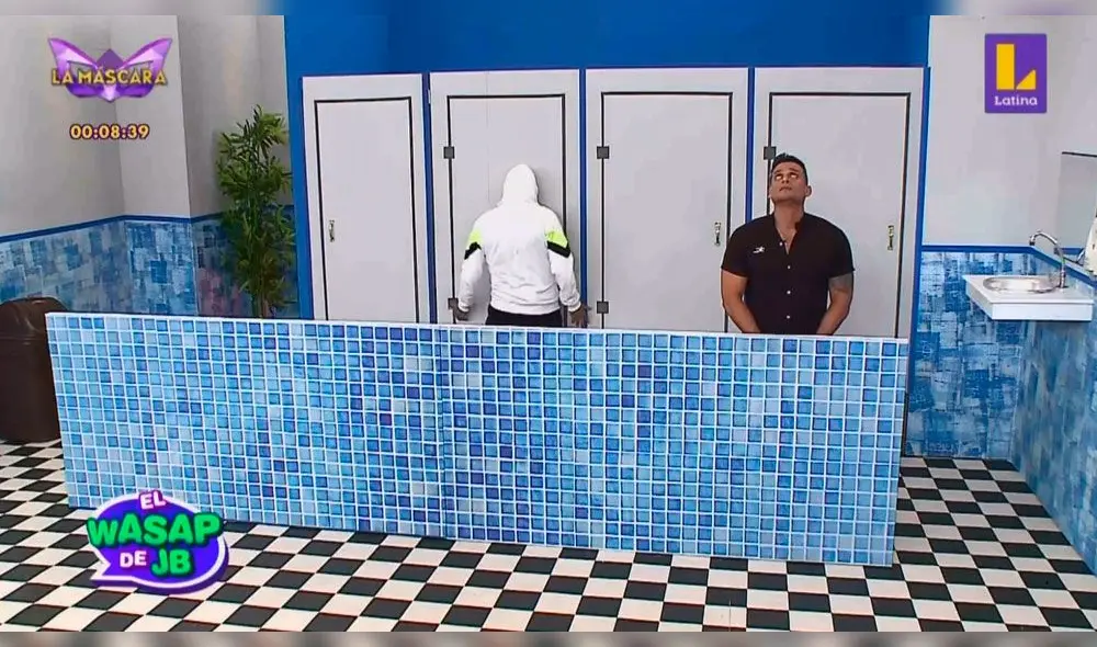 Carlos Vílchez y Christian Domínguez en El wasap de JB Foto: captura Carlos Vílchez y Christian Domínguez en El wasap de JB Foto: captura