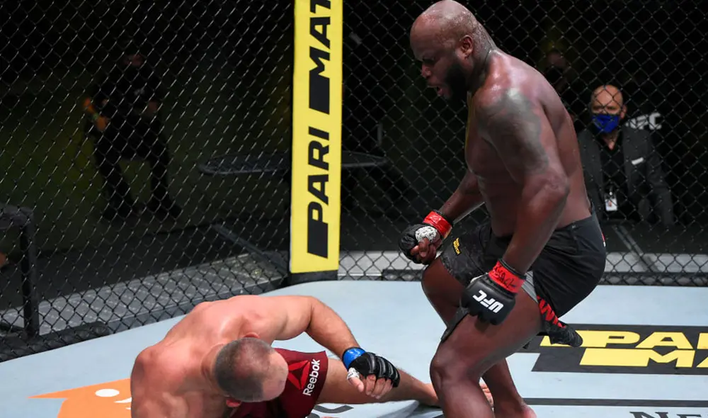 Derrick Lewis superó sin problemas a Aleksei Oleinik y sumó su undécima victoria por KO. Foto: UFC.