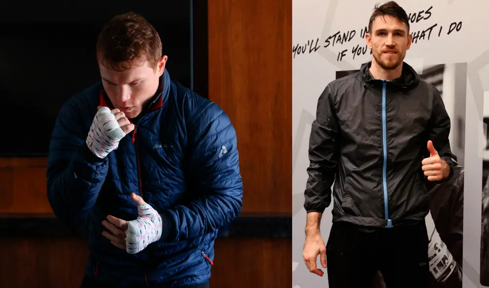 El regreso al ring del mexicano contra Callum Smith está programado para el sábado 19 de diciembre. Foto: composición / EFE / Matchroom.