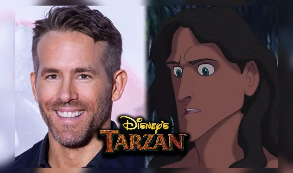 Ryan Reynolds podría interpretar a Tarzán en el próximo live action de Disney.