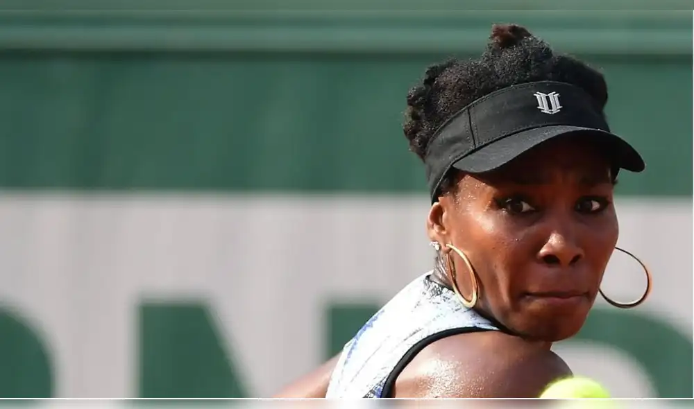Venus Williams queda fuera del Roland Garros 
