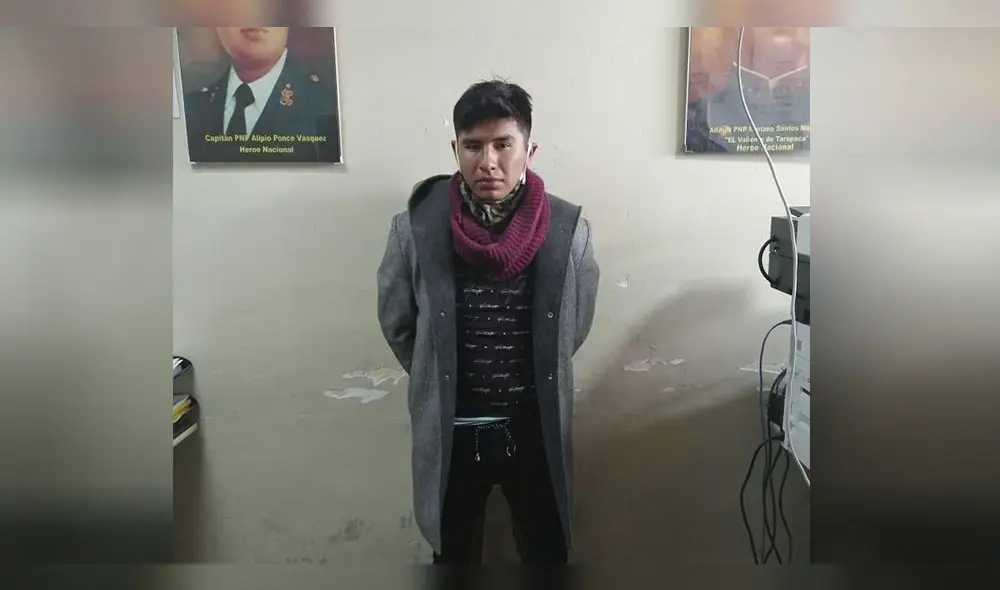 Donato Gabriel Garcia Mamani, fue intervenido por las rondas campesinas de Carabaya. Fue entregado a la Policía.