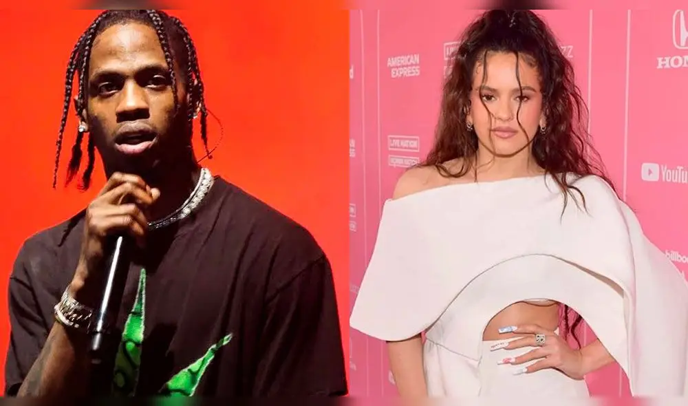 Travis Scott y Rosalía