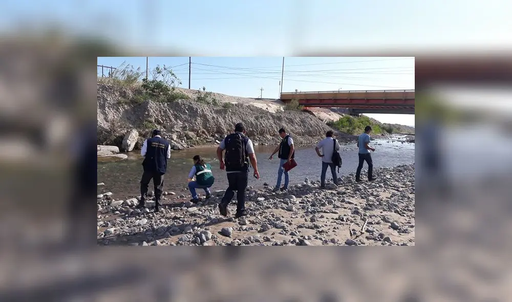 Ilo: autoridades investigan contaminación de río Osmore