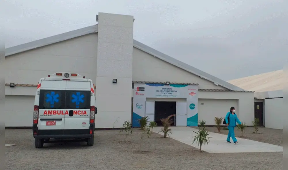 Las 25 camas UCI del hospital temporal no funcionan pese a la emergencia sanitaria. Foto: difusión Las 25 camas UCI del hospital temporal no funcionan pese a la emergencia sanitaria. Foto: difusión