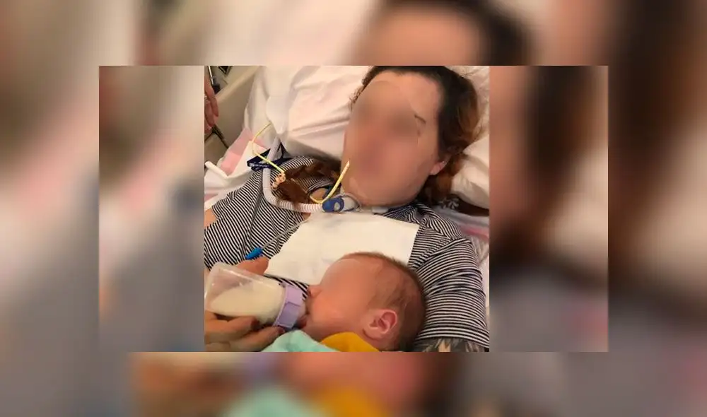 Necesitaba un tratamiento pero no quiso dañar al feto, cayó en coma y dio a luz a una bebé sana 