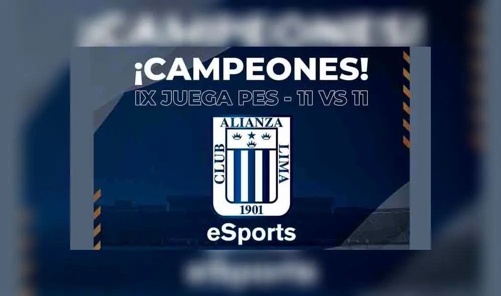 Alianza Lima eSports logró coronarse campeón en la modalidad 11 vs. 11. (Fotos: Facebook Alianza Lima)