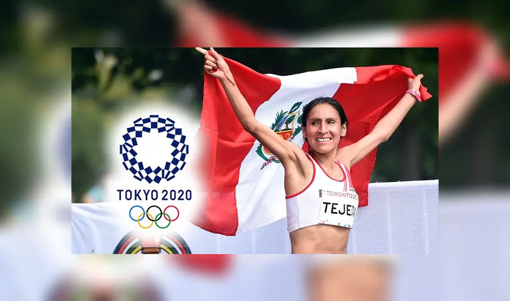 Gladys Tejeda es la atleta número 16 en sumarse a la delegación peruana en Tokio 2020. Foto. Composición LR Gladys Tejeda es la atleta número 16 en sumarse a la delegación peruana en Tokio 2020. Foto. Composición LR