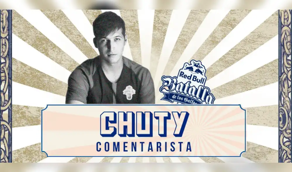 Red Bull Batalla de los Gallos: Chuty comentará la Final Internacional del 2015