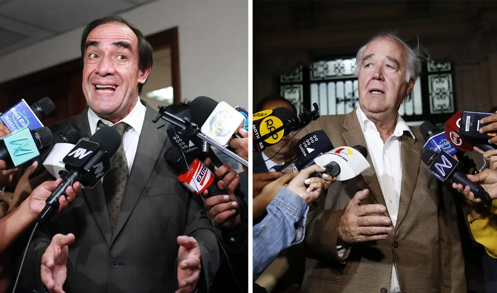 Yonhy Lescano. Víctor Andrés García Belaunde. Foto: La República