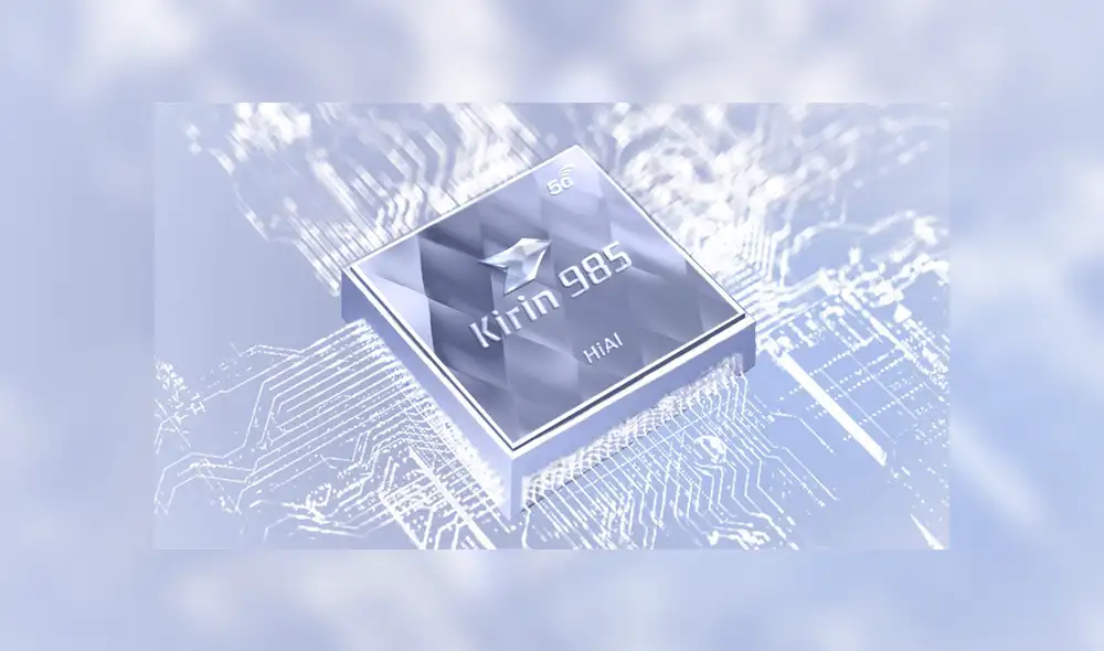 Cuenta con un procesador Huawei Kirin 985.