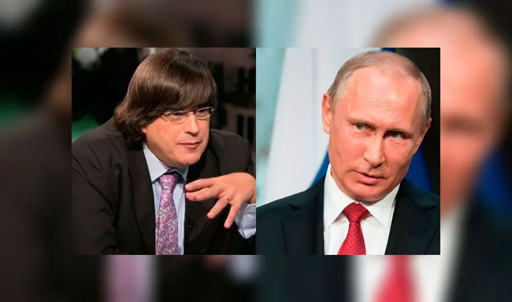 Jaime Bayly no se guardó nada contra el presidente de Rusia, Vladimir Putin. Foto composición: difusión Jaime Bayly no se guardó nada contra el presidente de Rusia, Vladimir Putin. Foto composición: difusión