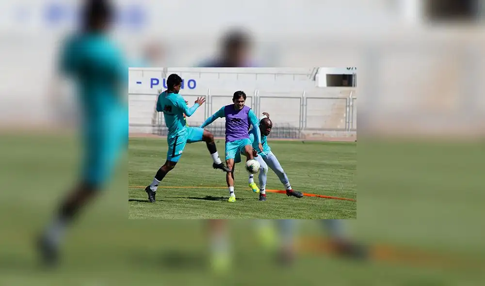 Los trabajos con pelota van a la par de la preparación física en Binacional Los trabajos con pelota van a la par de la preparación física en Binacional