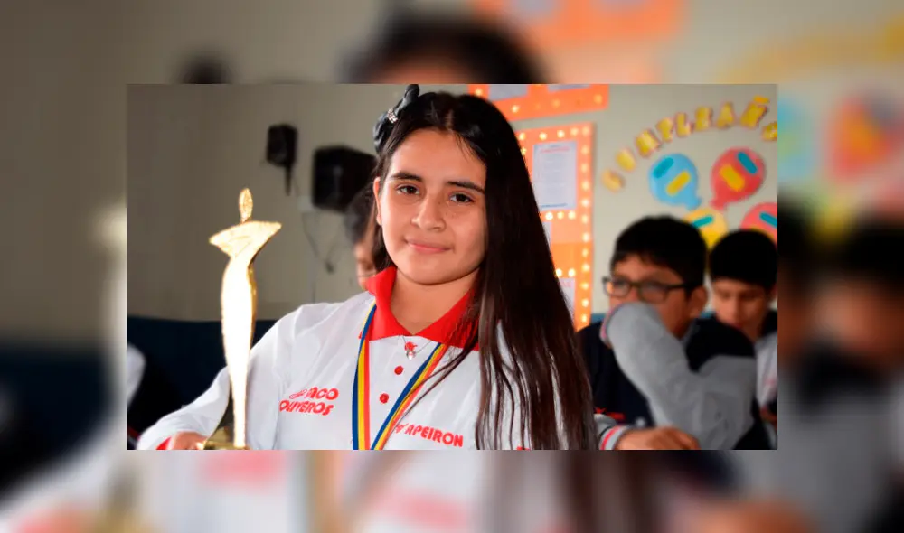 Monica Martínez ocupó el primer lugar entre participantes del continente durante Olimpiada Internacional de Matemática. Foto: Difusión
