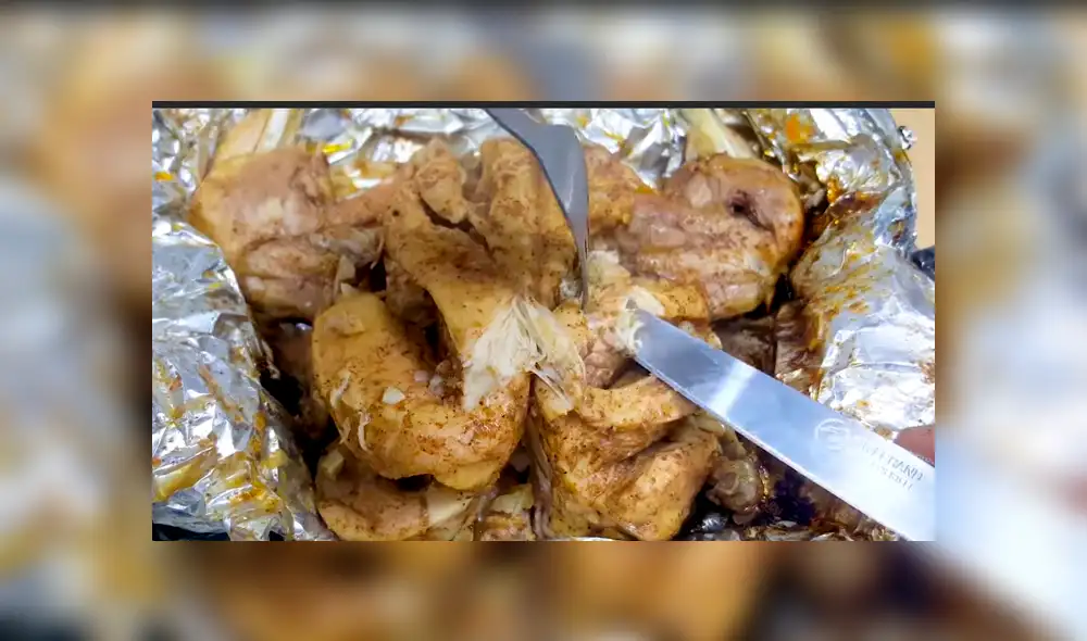 YouTube viral: encienden 50 mil fósforos para cocinar pollo y esto sucede [VIDEO]