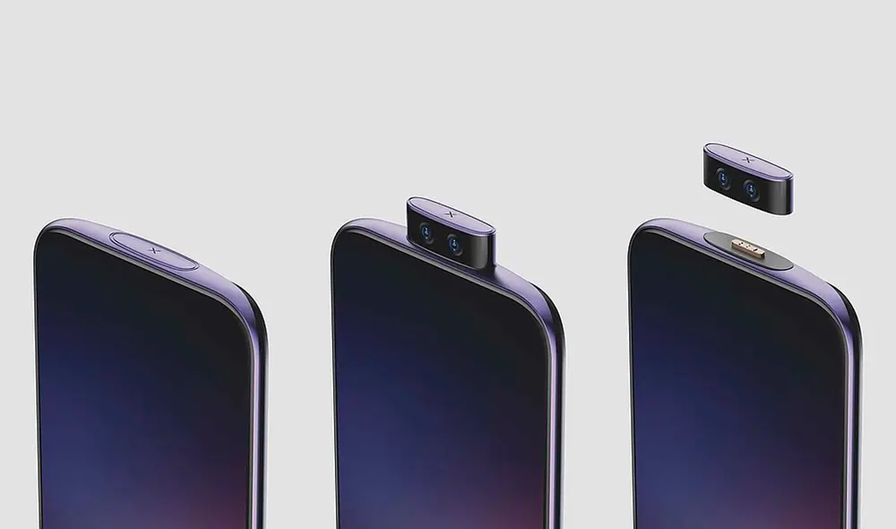 El módulo de se desmonta, gracias a que está conectado con imanes. Foto: Vivo