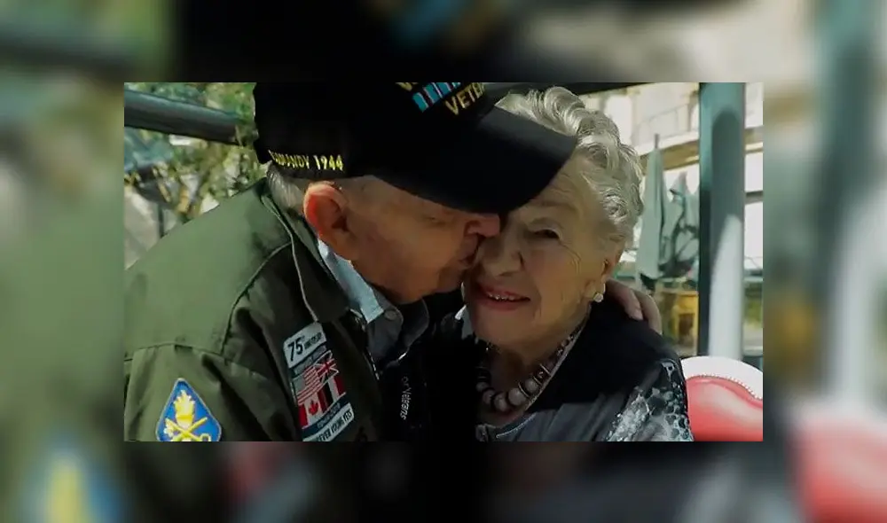 Se reencuentran 75 años después tras vivir una fugaz historia de amor Se reencuentran 75 años después tras vivir una fugaz historia de amor