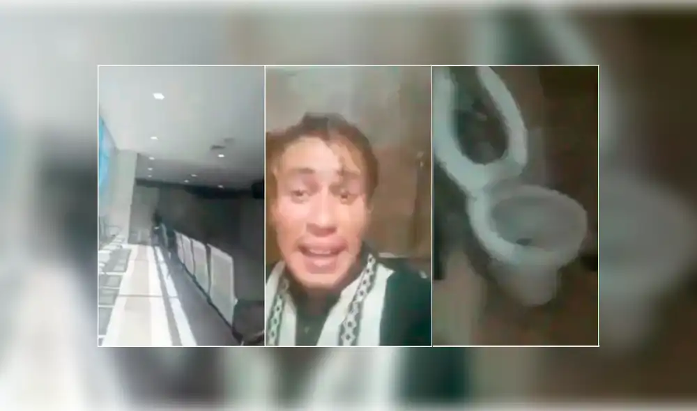 Reyes ingresó al baño de un hospital en México para demostrar que la COVID-19 es un “invento de las autoridades sanitarias. Reyes ingresó al baño de un hospital en México para demostrar que la COVID-19 es un “invento de las autoridades sanitarias.