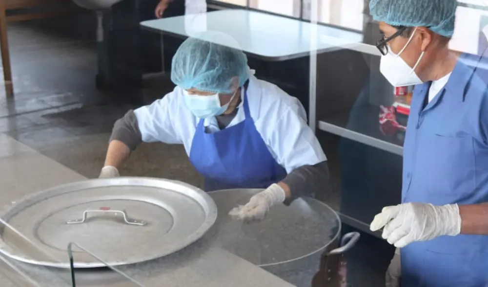 Comedor reinició su atención este mes. Foto: Red Salud Tacna. Comedor reinició su atención este mes. Foto: Red Salud Tacna.