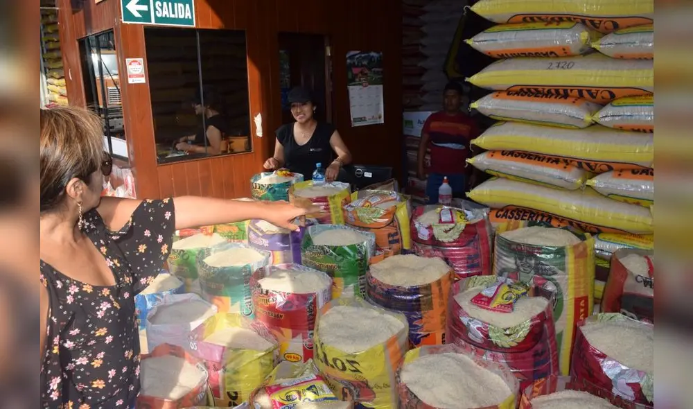 Producción de arroz estaría garantizada pese a lluvias en el norte