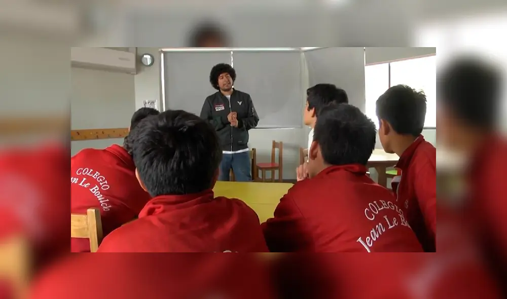 Docente peruano enseña Filosofía a través del rap Docente peruano enseña Filosofía a través del rap