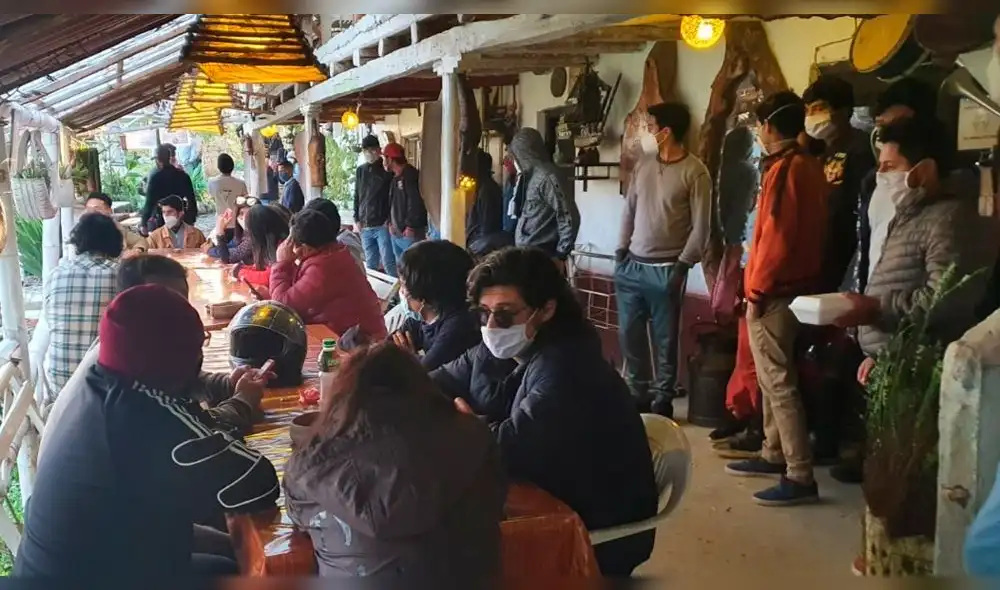 Intervenidos en centro campestre de Cutervo Intervenidos en centro campestre de Cutervo